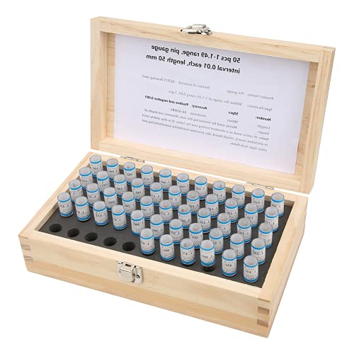 Prüfdorn, hochfeste Prüfstifte Präzises 1 1, 49 mm Prüfstift Set 50 Stück für elektronische Platinen zur Überprüfung der Position Prüfdorn, hochfeste Prüfstifte Präzises 1 1, 49 mm Prüfstift Set 50 Stück für elektronische Platinen zur Überprüfung der Position von Omabeta