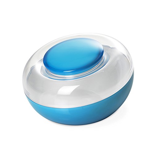 Omada Design verschließbare Keksdose aus unzerbrechlichen und zweifarbigen Kunststoff, Fassungsvermögen von 2,70 L, Kekshalter mit luftdichten Deckel, Made in Italy, Linea Movida, Türkise Farbe Omada Design verschließbare Keksdose aus unzerbrechlichen und zweifarbigen Kunststoff, Fassungsvermögen von 2,70 L, Kekshalter mit luftdichten Deckel, Made in Italy, Linea Movida, Türkise Farbe von omada