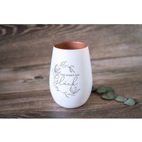 Windlicht "Hier Wohnt Das Glück"/Teelicht Lichterkette Weiß - Roségold Schwarz Rosegold Windlicht "Hier Wohnt Das Glück"/Teelicht Lichterkette Weiß - Roségold Schwarz Rosegold von OmasErikasLaedchen