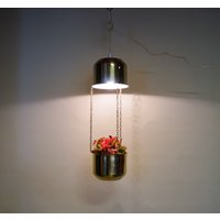 Alte Messinglampe Für Blumen Alte Messinglampe Für Blumen von OmasVintageDE