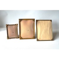 Antike Fotorahmen Mit Gewölbtem Glas G Antike Fotorahmen Mit Gewölbtem Glas G von OmasVintageDE