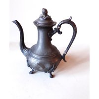 Antike Zinnkannen Mit Punzen von OmasVintageDE