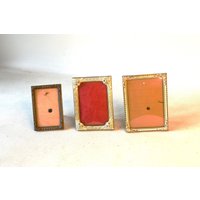 Mini Fotorahmen Mit Gewölbtem Glas von OmasVintageDE