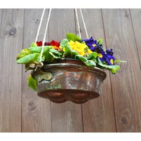 Vintage Kupferpfanne Als Hängeampel Vintage Kupferpfanne Als Hängeampel von OmasVintageDE