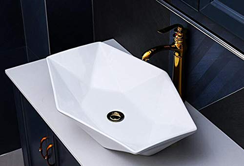 Omeere 56,5x37,5 x12cm Aufsatzwaschbecken eckig Waschbecken eckig Keramik Aufsatz Waschbecken oval klein Waschbecken Aufsatz Keramik klein groß weiß Diamant WP83 Omeere 56,5x37,5 x12cm Aufsatzwaschbecken eckig Waschbecken eckig Keramik Aufsatz Waschbecken oval klein Waschbecken Aufsatz Keramik klein groß weiß Diamant WP83 von Omeere