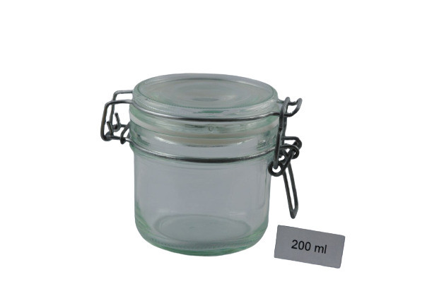 Omega Drahtbügelglas 200 ml 8,3x8,5 cm von Omega