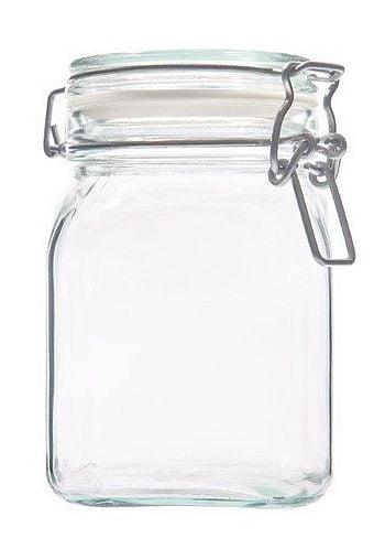 Omega Drahtbügelglas 750 ml 10 x 10 x 14,2 cm Omega Drahtbügelglas 750 ml 10 x 10 x 14,2 cm von Omega