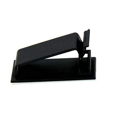 50 Stück Kabelclips Selbstklebend Kabelbefestigung KabelklemmeDrahthalter Kabelschellen kabel management Schwarz 30mm 50 Stück Kabelclips Selbstklebend Kabelbefestigung KabelklemmeDrahthalter Kabelschellen kabel management Schwarz 30mm von Omenluck