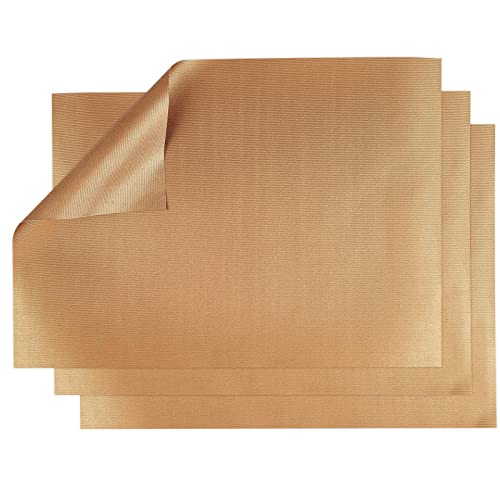 Dauerbackfolie 40x29cm Backpapier Wiederverwendbar für Backofen und Grill – Mehrweg Backpapier Antihaft 260 Grad Hitzebeständig Wiederverwendbares Backpapier–Backmatte von Omenlucker