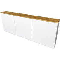 Ikea Besta Holzplatte Aus Eichenholz - Deckplatte Massivholz Für Regal 180 X 22, 2 1, 9 cm von Omformo