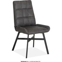 OMG Design Esszimmerstuhl "Brisbane" (Set) 2 Stk. Stoff Esszimmerstuhl, pflegeleichter Bezug von Omg Design
