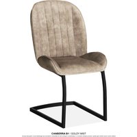 OMG Design Esszimmerstuhl "Canberra" (Set) 1 Stk. Stoff Esszimmerstuhl, pflegeleichter Samtvelour Bezug von Omg Design