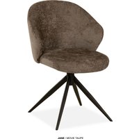 OMG Design Esszimmerstuhl "Jane" (Set) 2 Stk. Stoff Drehstuhl mit auto-return, Schalenstuhl von Omg Design