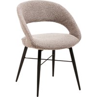OMG Design Esszimmerstuhl "Marley", (Set), 1 St., Stoff, mit modernem Cut-Out, Bouclé Bezug von Omg Design