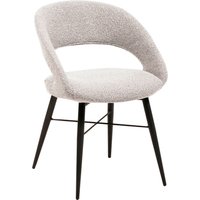 OMG Design Esszimmerstuhl "Marley" (Set) 1 Stk.mit modernem Cut-Out, Bouclé Bezug von Omg Design