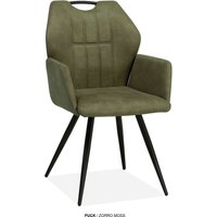 OMG Design Esszimmerstuhl "Puck" (Set) 2 Stk. Stoff Esszimmerstuhl, pflegeleichter Bezug von Omg Design