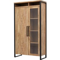 OMG Design Vitrine "Carriba Wohnzimmerschrank" Höhe 190 cm, mit Soft-Close von Omg Design