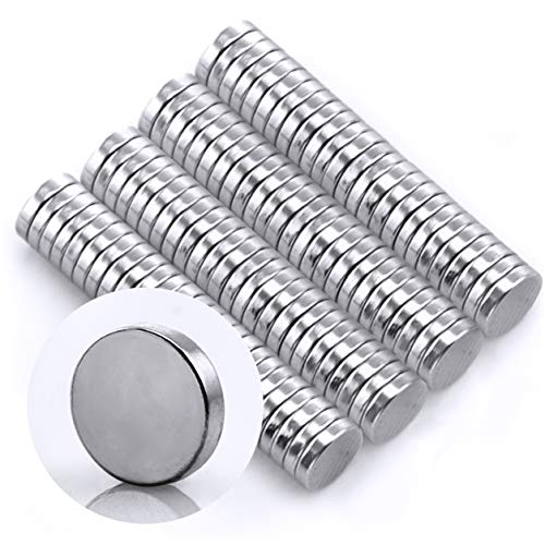 Omicube- N35 Runde Neodym Mini Magnete Extra Stark (100 Stück) | 5x1mm Starke Kleine Magnete | Geeignet für Magnettafeln, Kühlschränke, Whiteboards und vieles mehr von Omicube