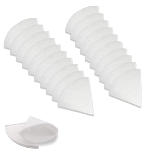Ominelu 20 Stück Kegelfilter DN 125 G4 Filter Lüftungsanlag | 180 mm Filtervlies Lüftungsanlagen Filter | Filtermatten Ventilation Filters Geeignet für alle Arten von Lüftungssystemen im Haus von Ominelu