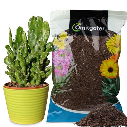 Omitgoter Sphagnum Torfmoos für Pflanzen 2qt, Bio Gartenanbau Bodenverbesserung und Medien für Blumen, Gemüse, Kräuter, Orchidee, Zimmerpflanze von Omitgoter