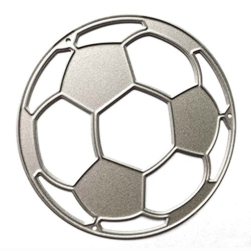 Omkuwl Kohlenstoffstahl Stanzen stirbt mit Fußball Form für Scrapbooking DIY Prägung von Omkuwl