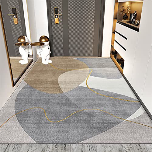 Ommda Moderne rutschfeste DIY-Fußmatte, Haustür Fußmatte für den Innen- und Außenbereich, Waschbar Schmutzfangmatte 120x160cm von Ommda