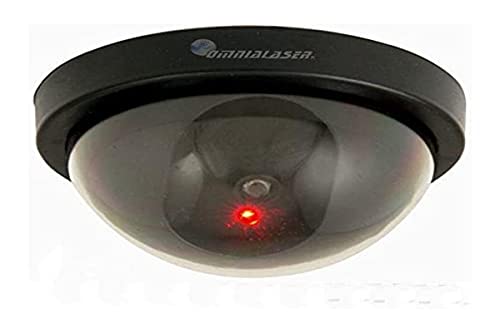 OmniaLaser ol-dummydome Überwachungskamera-Attrappe mit 1 Infrarot-LED von OmniaLaser