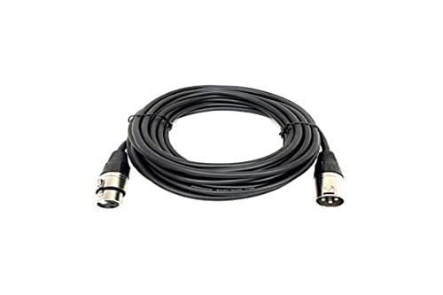 OmniaLaser XLR0.75MT Cannon XLR M/F Kabel m, besonders geeignet für den Anschluss von Lichteffekten, DMX-Steuergeräten, Mobilköpfen Master/Slave-Geräte, 0,75 metri von OmniaLaser