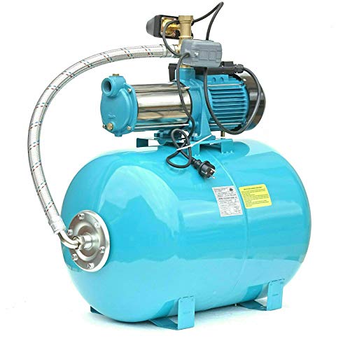 Hauswasserwerk 100L + Pumpe 1300W INOX + Pumpensteuerung Trockenlaufschutz von Omnigena