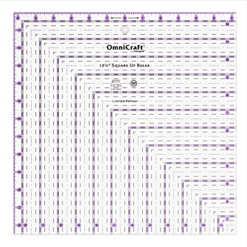 Dritz OmniCraft Square Up Ruler, 12.5" by 12.5" von Omnigrid