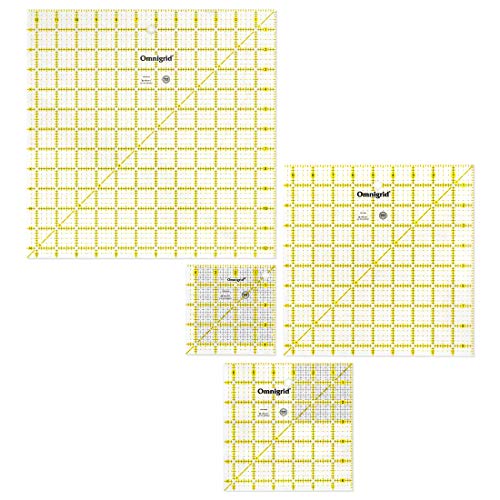 Omnigrid Ruler Set-Value Pack 1 4/Pkg von Omnigrid