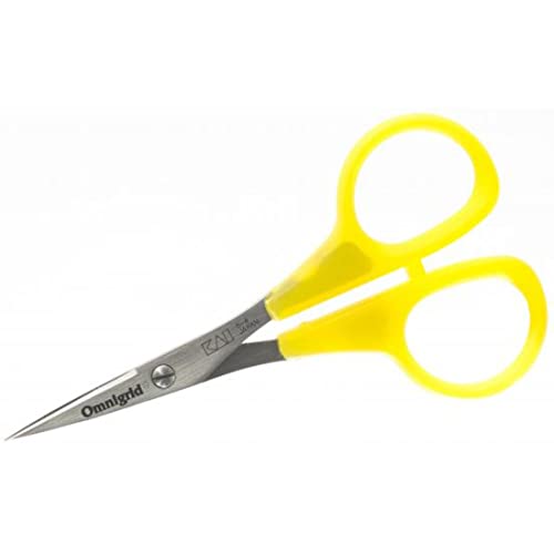 Omnigrid Stickschere, 10,2 cm, Gelb von Omnigrid