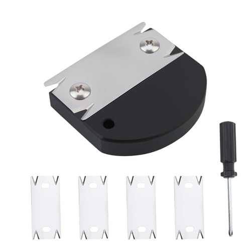 Omninmo Kantenanleimmschneider mit 4 Klingen, Schraubendreher, verbesserter Mini-Furnierkantenbandschneider & -schneider, Edelstahlklinge Hobelkanten-Banderwerkzeug für Holz, Furnier, PVC, ABS Omninmo Kantenanleimmschneider mit 4 Klingen, Schraubendreher, verbesserter Mini-Furnierkantenbandschneider & -schneider, Edelstahlklinge Hobelkanten-Banderwerkzeug für Holz, Furnier, PVC, ABS von Omninmo