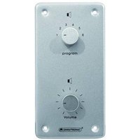 Omnitronic Einbau ELA-Lautstärkeregler und -Programmwähler Silber, Aluminium von Omnitronic
