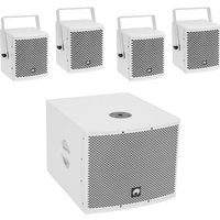 Omnitronic Molly-12A+Molly-6 Aktives PA-Lautsprecher-Set inkl. Subwoofer, Bluetooth von Omnitronic