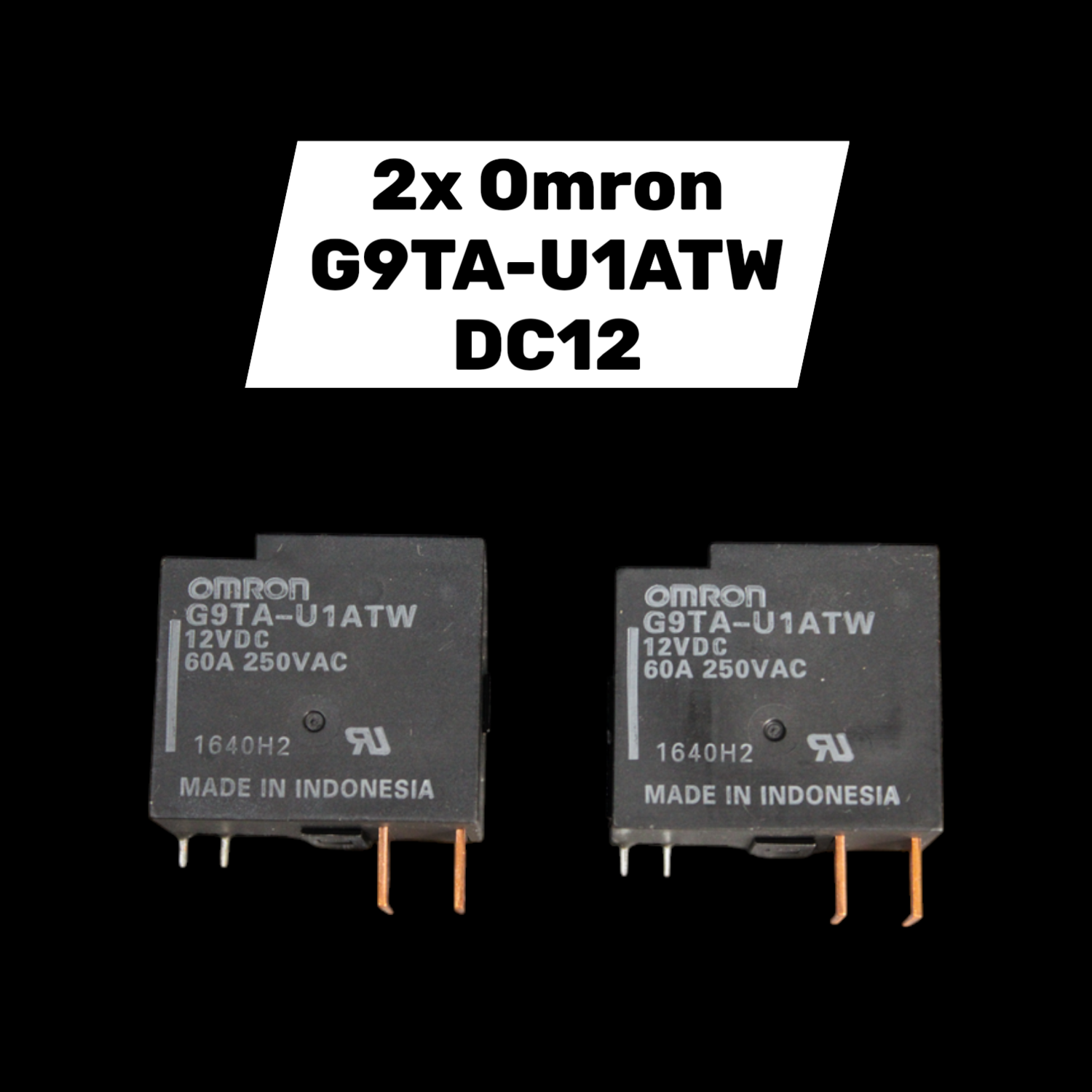 Omron G9 Ta U1 Atw Dc12 12 V/Dc 60 A 1 Schließer Powerrelais Signal 2 Stück B-Ware Omron G9 Ta U1 Atw Dc12 12 V/Dc 60 A 1 Schließer Powerrelais Signal 2 Stück B-Ware von Omron