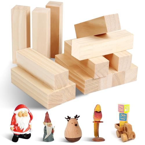 Omtofo Schnitzh,14 Stück Lindenholz zum Schnitzen Omtofo Schnitzh,14 Stück Lindenholz zum Schnitzen von Omtofo