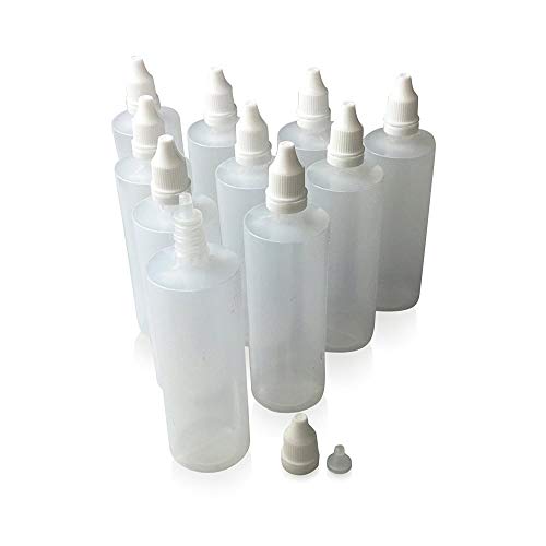 120 ml LDPE Leere Quetschbare Kunststoff-Tropfflasche Applikator Augenflüssigkeit Behälter Flüssigkeit (20) von On1shelf