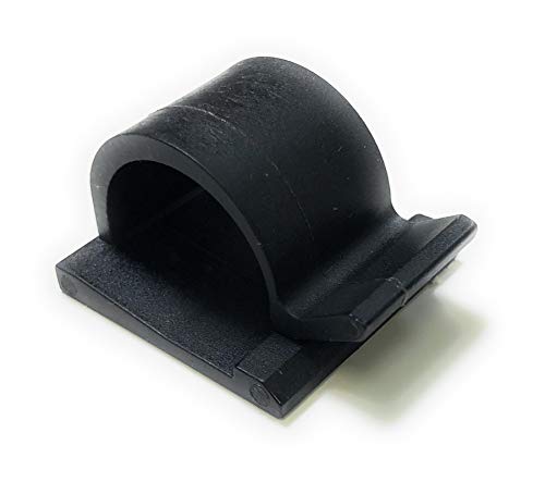 50 Stück Kabelhalter, Schreibtisch Kabelführung Kabel Organizer Kabelclips Selbstklebend Kabelklemmen Kabelmanagement (16 mm, schwarz) 50 Stück Kabelhalter, Schreibtisch Kabelführung Kabel Organizer Kabelclips Selbstklebend Kabelklemmen Kabelmanagement (16 mm, schwarz) von On1shelf
