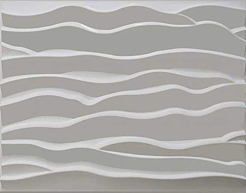 Natur Bambus 3D Wandpaneel Deko Wand Decke Fliesen Verkleidung Tapete - Dune 3D 6m² (6m²) von On1shelf