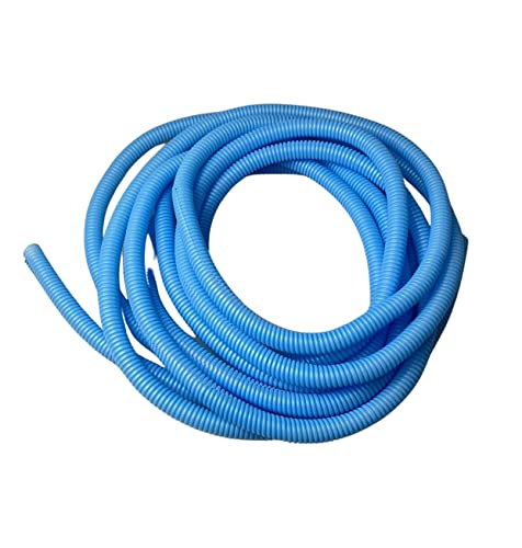 PE-Rohr, gewellt, flexibel, 10 mm – 5 m, Blau von On1shelf