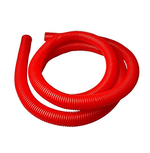 PE-Wellrohr Flexi Rohr Split 23mm - 2m Rot von On1shelf