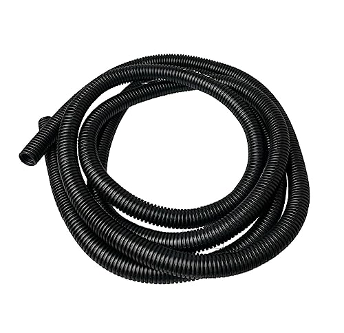 Schwarz Rohrkabel Teil Kunststoff Flexibel Kabel ordentlich Lösung Tube Kanalsystem 15mm breit und 2m lange von On1shelf