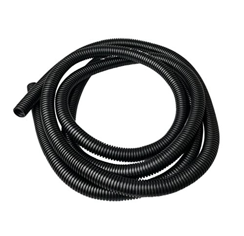 Schwarz Rohrkabel Teil Kunststoff Flexibel Kabel ordentlich Lösung Tube Kanalsystem 19.5mm breit und 4m lange von On1shelf