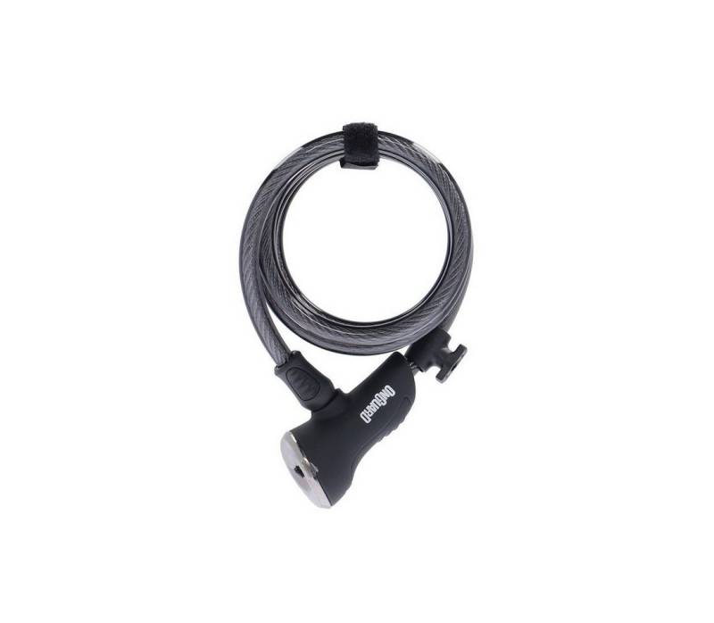 OnGuard Steckschloss Spiralkabelschloss Dobermann 8029X 185cm, Ø 10mm von OnGuard