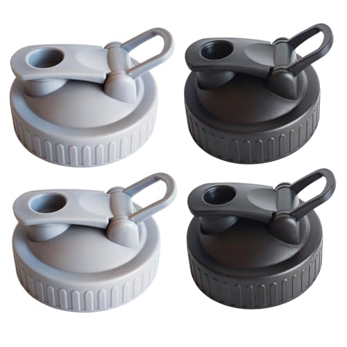 Mason Jar Purspout Deckel reguläre Mundmaschmasser Jar Flip Cap Deckel 2, 76 Zoll..Leckdicht, einfache Gießen von Spout 4PCs.. von OnIUeZky