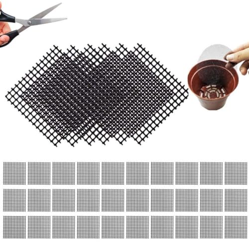 OnIUeZky 50pcs Quadratblüte Pot Loch Mesh Pads Weiche Bonsai -Töpfe Bottom Grid Grid Matte Mesh Bonsai Drainage -Bildschirme, 10 cm x 10 cm .. OnIUeZky 50pcs Quadratblüte Pot Loch Mesh Pads Weiche Bonsai -Töpfe Bottom Grid Grid Matte Mesh Bonsai Drainage -Bildschirme, 10 cm x 10 cm .. von OnIUeZky