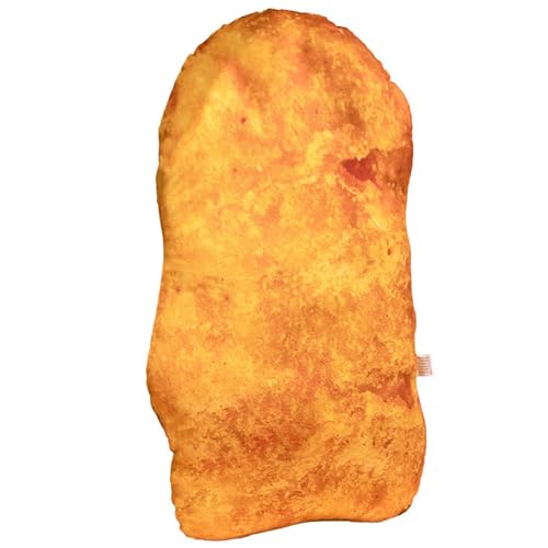 OnIUeZky Hühnernugget -Kissen Hühnchen -Plüsch 24 -Zoll -Simulation PP Baumwollgefüllte Hühnernugget Plüsch Funny Chicken Plüsch für Erwachsene Kinder Nugget Plüsch Geburtstagsgeschenk von OnIUeZky