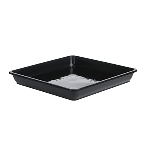 OnIUeZky Quadratische Plastikpflanztopf Garten Blütenschale Pflanze Saucer Heavy Drip Tabletts für Innengartengarten Pflanzer 1PCS .. von OnIUeZky