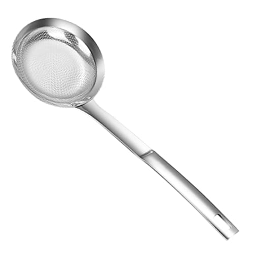 Skimmerlöffel Edelstahl feines Netzfettsieb Colander Sieb für Küchenkochen.. von OnIUeZky